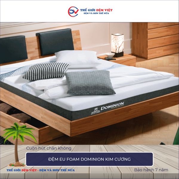 Đệm Eu Foam Dominion Kim Cương-1